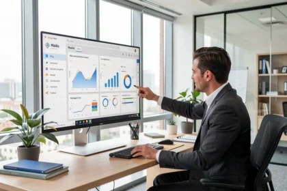 Responsable consultant un tableau de bord de risques et de conformité